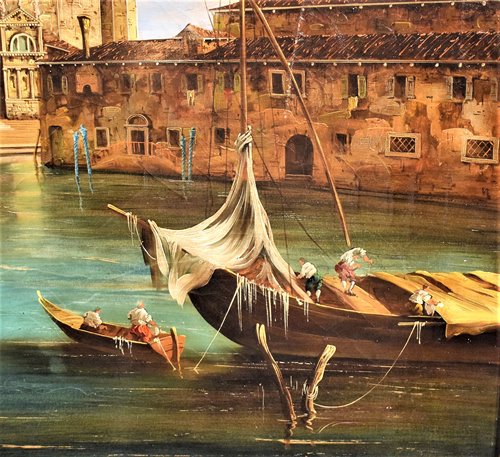 "Venezia, la laguna e la chiesa della Salute"